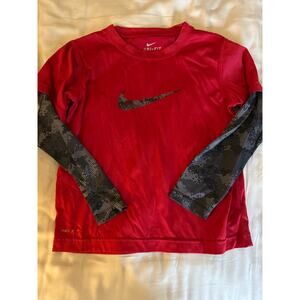 Nike red shirt size 7
